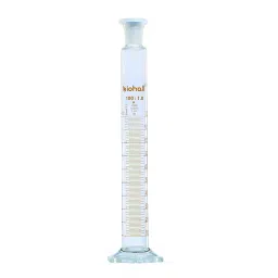 Biohall 2000 ml Class A Mixing Cylinder with Hexagonal Base and Individual Certificate, BLS.MC13-9