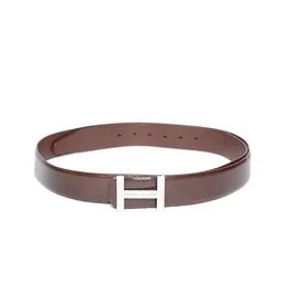 Tommy Hilfiger Men Brown Leather Textured Belt-image-92