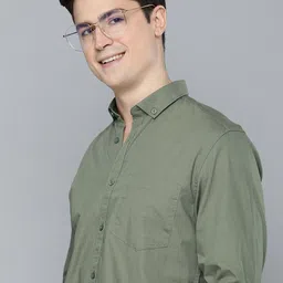 Mast & Harbour Men Standard Opaque Casual Pure Cotton Shirt-picture-28
