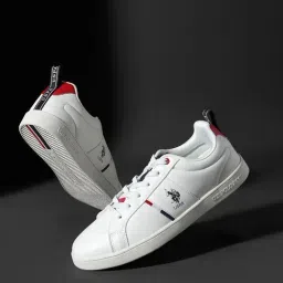 U.S. Polo Assn. Men's LESTER Off White Casual Sneakers-picture-5
