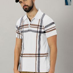 THE BEETEL HOUSE Men Pack of 2 Striped Polo Collar T-shirts-image-84