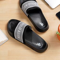 U.S. Polo Assn. Men Black Printed NICHOLSON 4.0 Sliders-picture-31