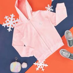 Pantaloons Junior Kids Baby Pink Regular Fit Full Sleeves Sweatshirt-picture-41