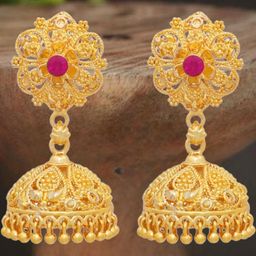 arch fashion Contemporary Jhumkas Earrings-image-92