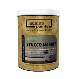 ADMIRE PAINTS Arttex Stucco Marble Texture Finish Paint Natural Lime Based Mineral Plaster 25 Kg PS1 White-image-48