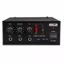 Ahuja 40 Watt Mobile PA Mixer Amplifier PA-400S-picture-37