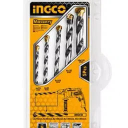 Ingco 5PCS Masonry Drill Bits Set AKDB3055-2