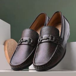 Clog London Men's Brown Formal Loafers-image-83