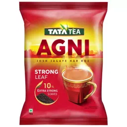 Tata Tea Agni Strong chai With 10% Extra Strong Leaves Black Tea, 1 kg-image-29