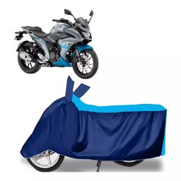 Auto Pearl Two Wheeler Cover for Yamaha Fazer-250 BS6 - Cyan, Blue-image-33