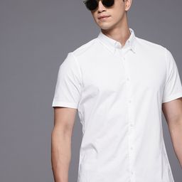 NEXT Slim Fit Opaque Casual Shirt-image-42