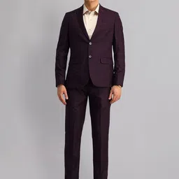 AD By Arvind MenTailored Fit Single-Breasted Two-Piece Suit-picture-44