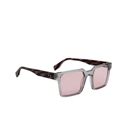 Ted Smith Unisex Square Sunglasses with Polarised and UV Protected Lens SUN-ETHAN_C4 image 3
