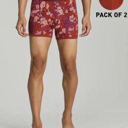 Puma Multicolor Regular Fit Trunks - Pack of 2-picture-10