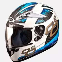 Studds N1 White Medium (570 mm) Full Face Helmet, Scorpion D4 Decor-image-81