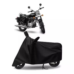Auto Pearl Bike Cover for Royal Enfield Standard 350 (Black)-image-99