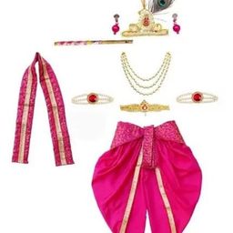 itsmycostumeInfant Boys Woven Design Janamashtm Dress-image-17