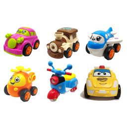 SVE Unbreakable Friction Powered Toy Set of Car, Train, Plane, Helicopter, Scooter & Robot Car For Kids Pack of 6  Multicolor-9