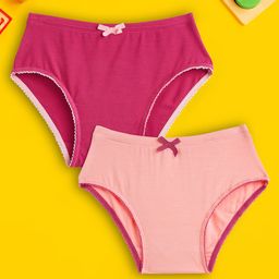 XY Life Pack Of 2 50% Moisture Absorbent Antimicrobial Hipsters - Pink-image-84