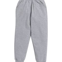 Aww Hunnie Full Length Solid Jogger - Grey-image-5