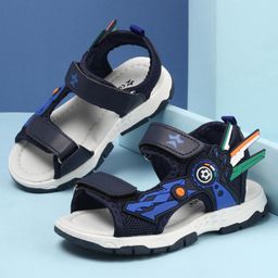 Cute Walk by Babyhug Velcro Closure Sandals - Blue-picture-42