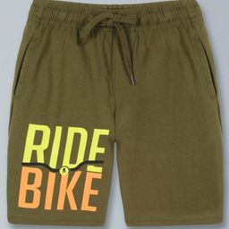 Kiddopanti Ride Bike Knit Shorts - Military Green-image-30