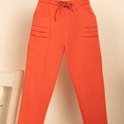 PURPLE UNITED KIDS Single Jersey Knit Solid Pant - Coral-image-54