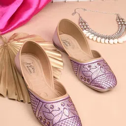 JM Looks Women Ethnic Ballerinas Flats-image-80