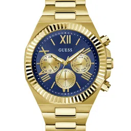 GUESS Men Printed Dial & Stainless Steel Bracelet Style Straps Analogue Watch GW0703G6-image-96