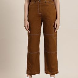 HERE&NOW Women Cargos Trousers-picture-41