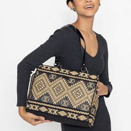 Anouk Textured Structured Shoulder Bag-picture-33
