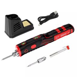 Amici Tools Rechargeable Cordless Soldering Iron DC 5 V 8 W with Touch Sensor Function, LD006A-26