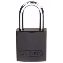 BRADY Lockout Padlock with 2 Keys Aluminum Black, 24UY40-image-12
