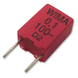 WIMA CAP, 0.1µF, 100V, 10%, PP, POTTED, MKP2D031001F00KSSD (Pack of 10)-picture-43