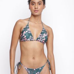 La Intimo Bitra Tieable Women Printed Swim Bottoms-image-6
