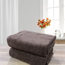 LABHAM Brown 2 Cotton 500 GSM Bath Towel-image-11