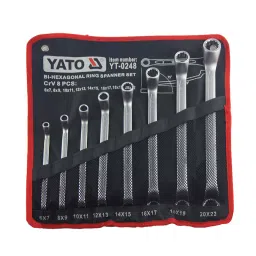 Yato 6-32 mm Bi-Hexagonal Ring Spanner Set YT-0252 image 1