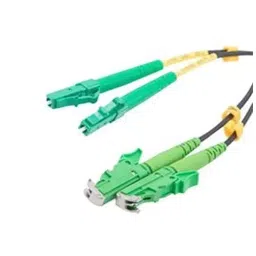 L-COM FO CABLE, LC DUPLEX-E2000, SM, 6.6FT, FCA-SLCAE2KAD2-18