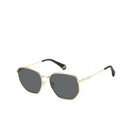 Polaroid Unisex Aviator Sunglasses with UV Protected Lens 2067042F756M9 image 5
