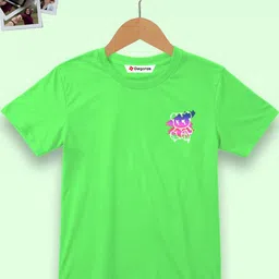 Dagcros Kids Green Tshirts-image-91