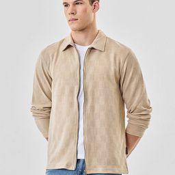 Snitch Men Checked Lightweight Tailored Jacket-picture-1