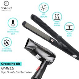 Gorgio Professional Premium Multi-Grooming Kit GMG-15 (Dryer + Straightner Exclusive Combo )-picture-38