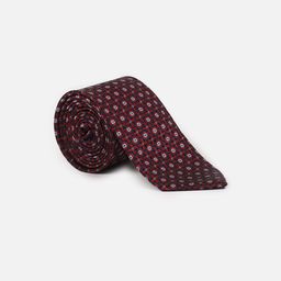 Louis Philippe Men Embroidered Broad Tie-picture-49