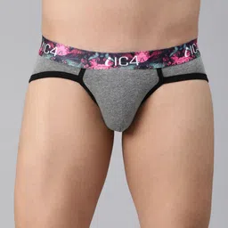 IC4 Men Pack Of 3 Knitted Basic Assorted Briefs 0B-C-G-251P3 image 2