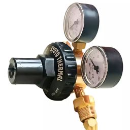 KYOTO 1.150 Kg Brass Double Gauge Oxygen Regulator-2