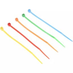 RS PRO Cable Tie, 100x2.5 mm, Assorted Nylon,, 233528 (Bag of 250 pcs)-image-52
