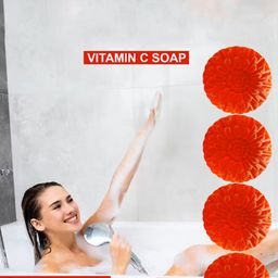 GROOVY Set Of 4 Vitamin C Bathing Soap- 100 g Each image 4