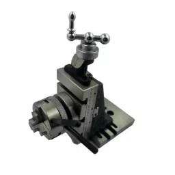 MachEl Mini Vertical Slide (3-Slot) with Side Scale, Base Plate & 50 mm 3-Jaw Self-Centering Chuck for Mini Lathe-picture-32