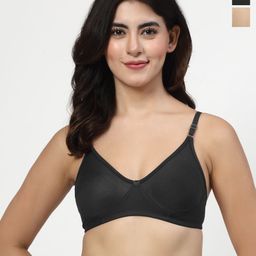 LILY Wnysor Pack Of 2 Full Coverage Lightly Padded Seamless T Shirt Bra-picture-49