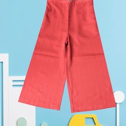 Hunny Bunny Girls Striped Knitted Palazzos-image-92